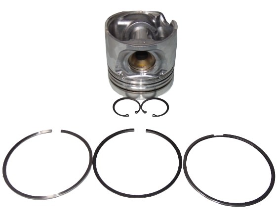 P198442 - Kit de 4 jogos de segmentos completo para kit de pistões e  cilindros de 1750 cc 356 e 912 (versão de 4 segmentos por pistão)  (477721547E) para Porsche 912 / 1968 / 912 1.6 / Coupe / Caixa manual 5  velocidades